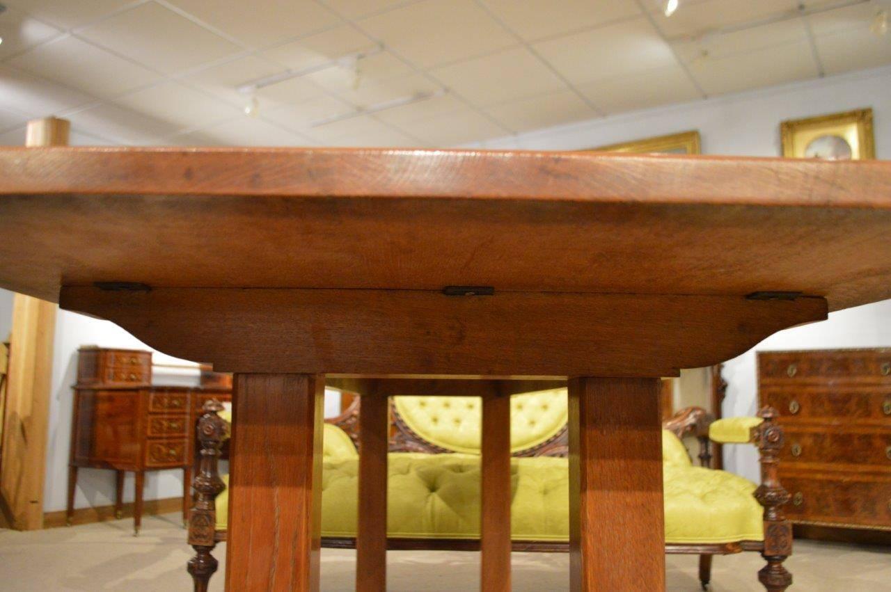 Rare Oak Arts and Crafts Refectory Table by Gordon Russell In Excellent Condition In Darwen, GB