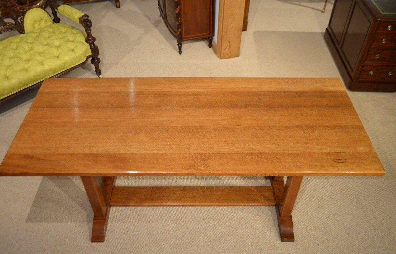 Early 20th Century Rare Oak Arts and Crafts Refectory Table by Gordon Russell