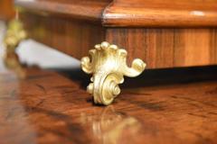 Walnut and Ormolu Cased Edwardian Period Antique Mantel Clock