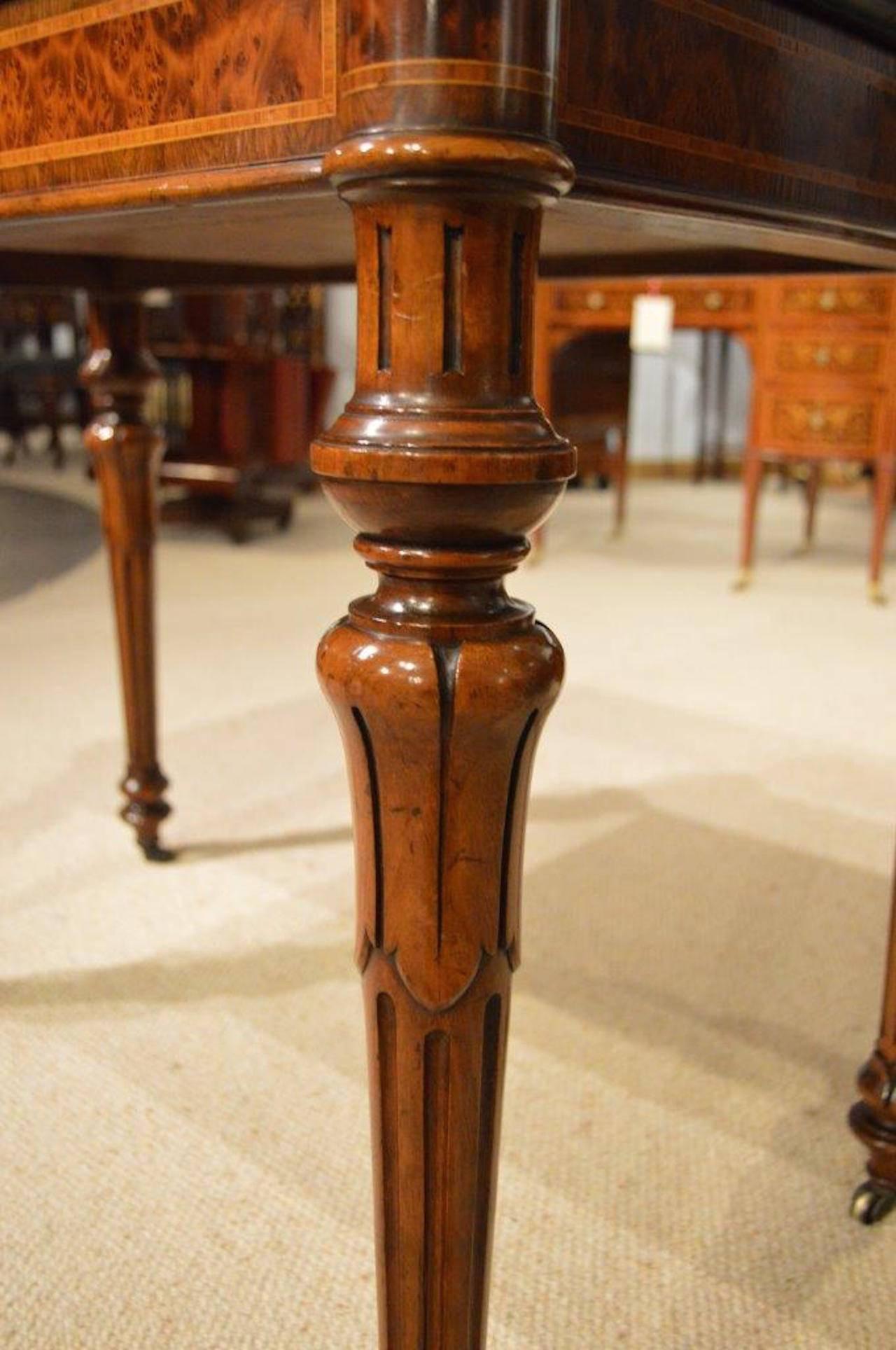 Fine Quality Thuya, Burr Walnut and Kingwood, Victorian Period 2