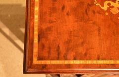 Beautiful Mahogany Inlaid Edwardian Period Antique Revolving Bookcase