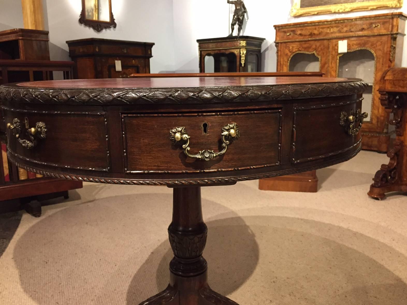 antique drum tables for sale