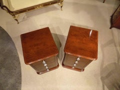 Pair of Fine Quality Victorian Period Mahogany Bedside Chests