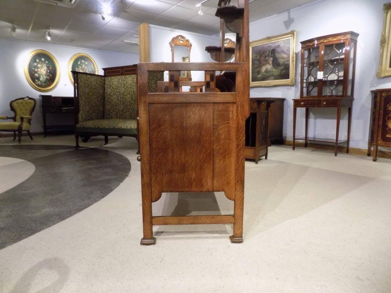 Oak Arts & Crafts Period Shapland and Petter Dressing Table 3