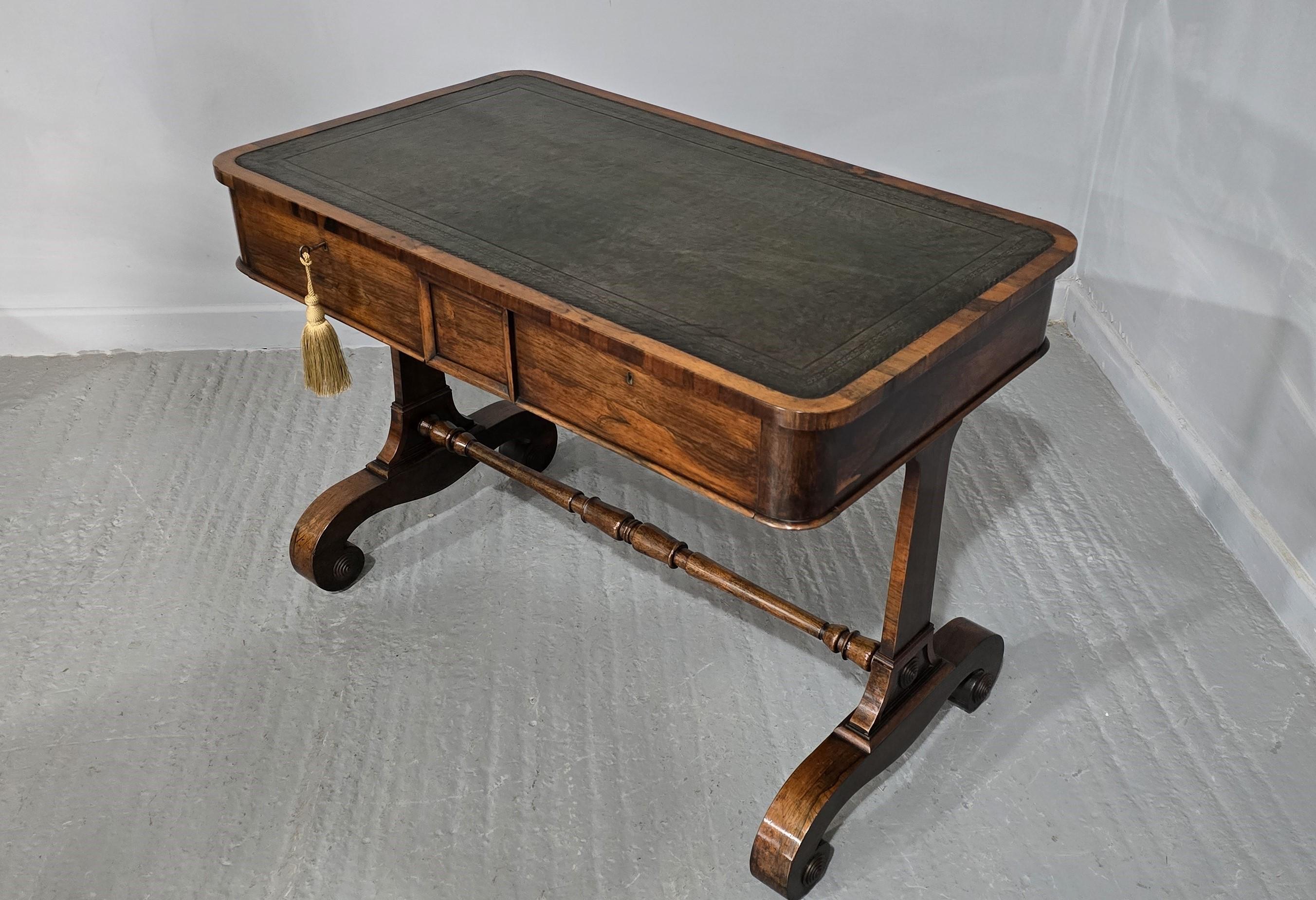 Superb Regency Writing Sofa Table For Sale 4