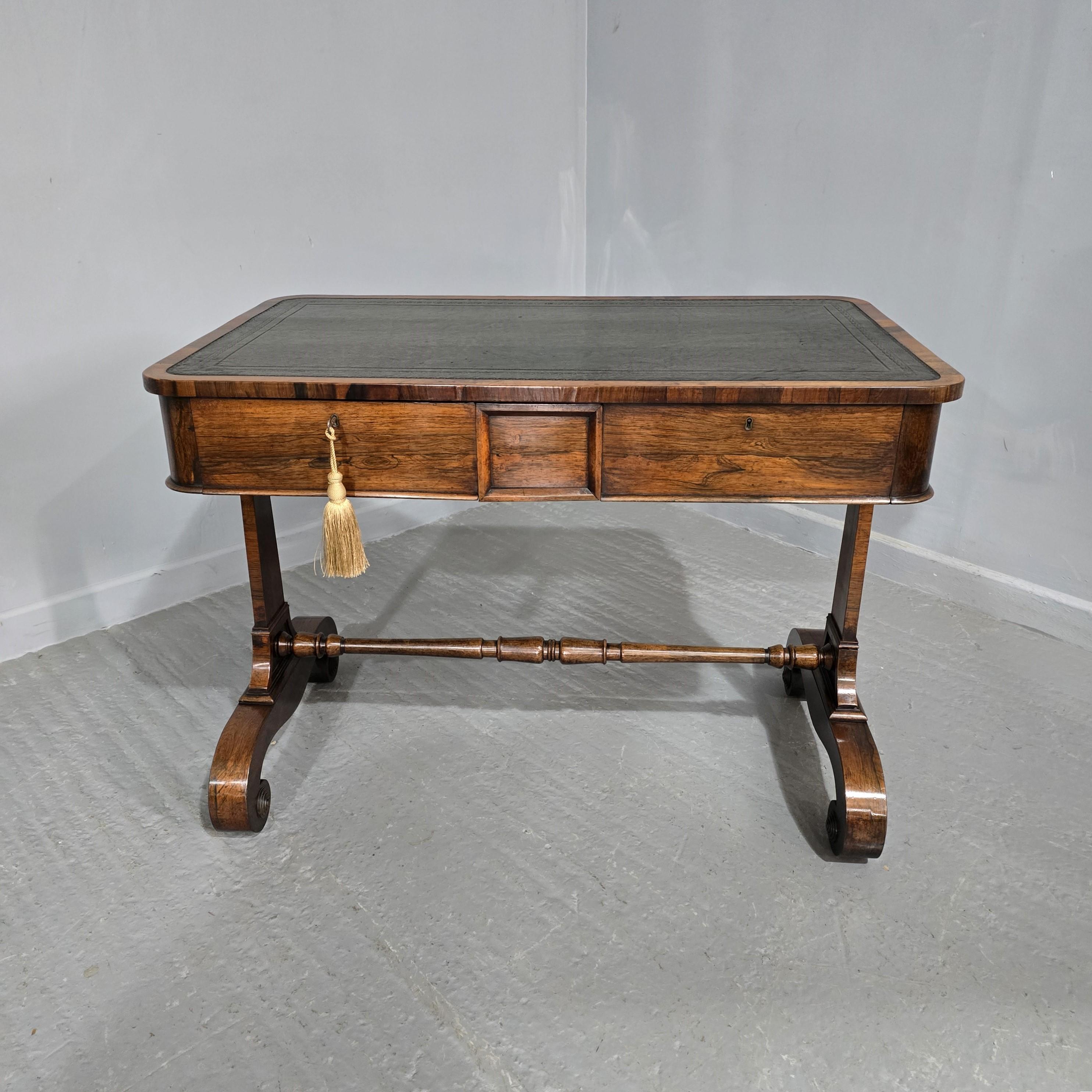 Superb Regency Writing Sofa Table For Sale 5