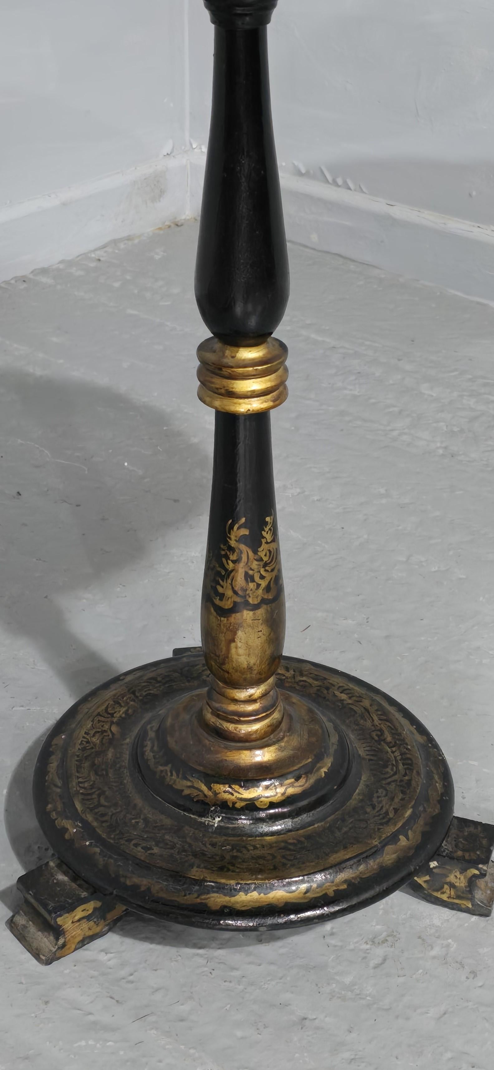 High Victorian Victorian Papier Mache Table For Sale