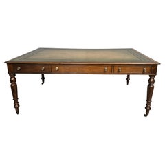 Used Wonderful  Huge Victorian Mahogany Library Table