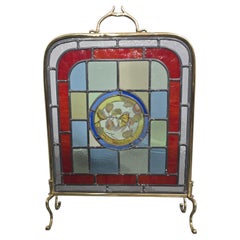 Lovely Brass Fire Screen
