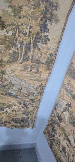 Very Good Pair French Tapestries
