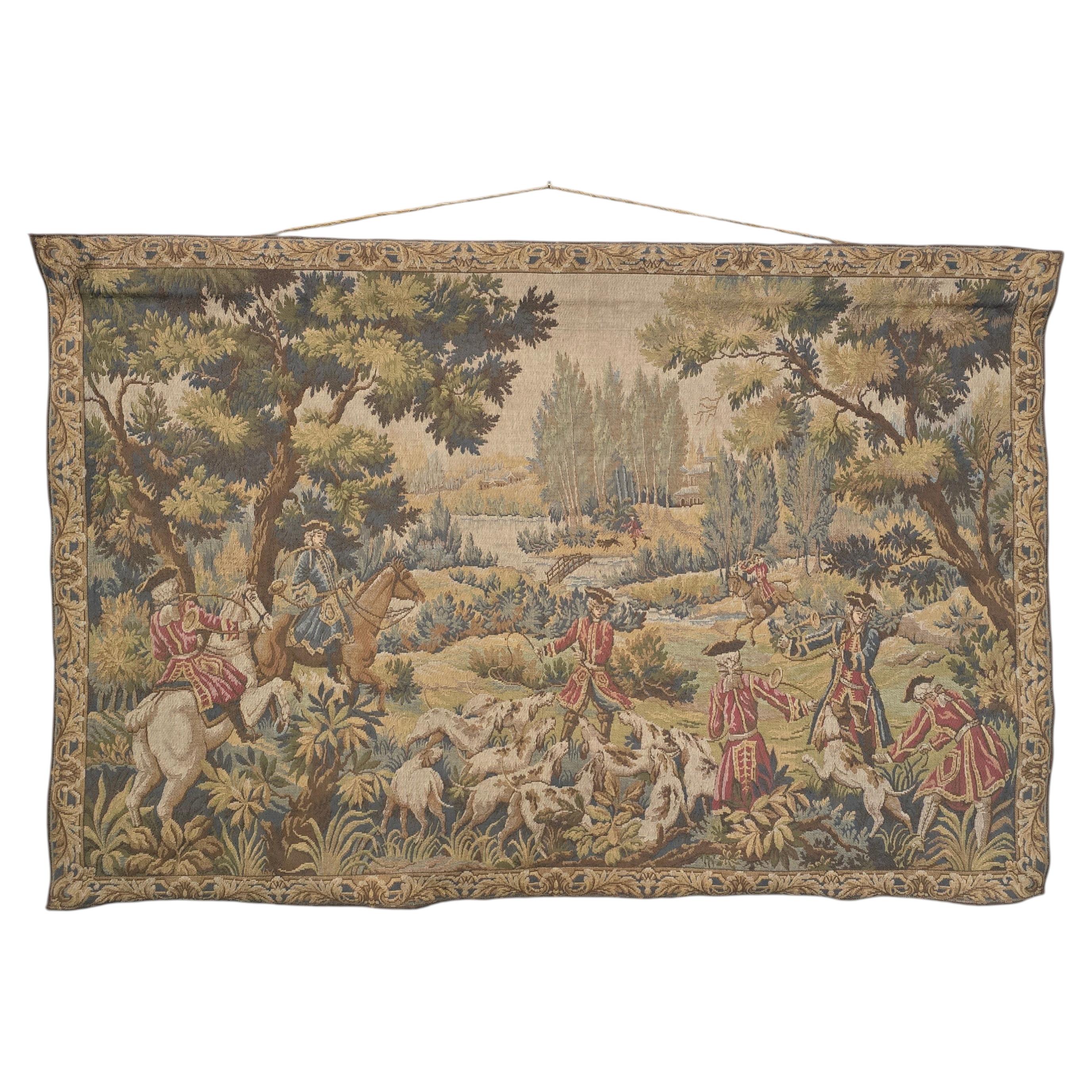 Tapisserie française à suspendre en vente