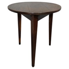 Super Georgian Oak Cricket Table