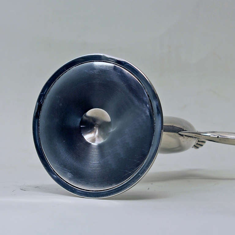 Paire de candélabres Art Déco en argent, 2 bras, Espagne, Barcelone, 1934 - 1940 en vente 2