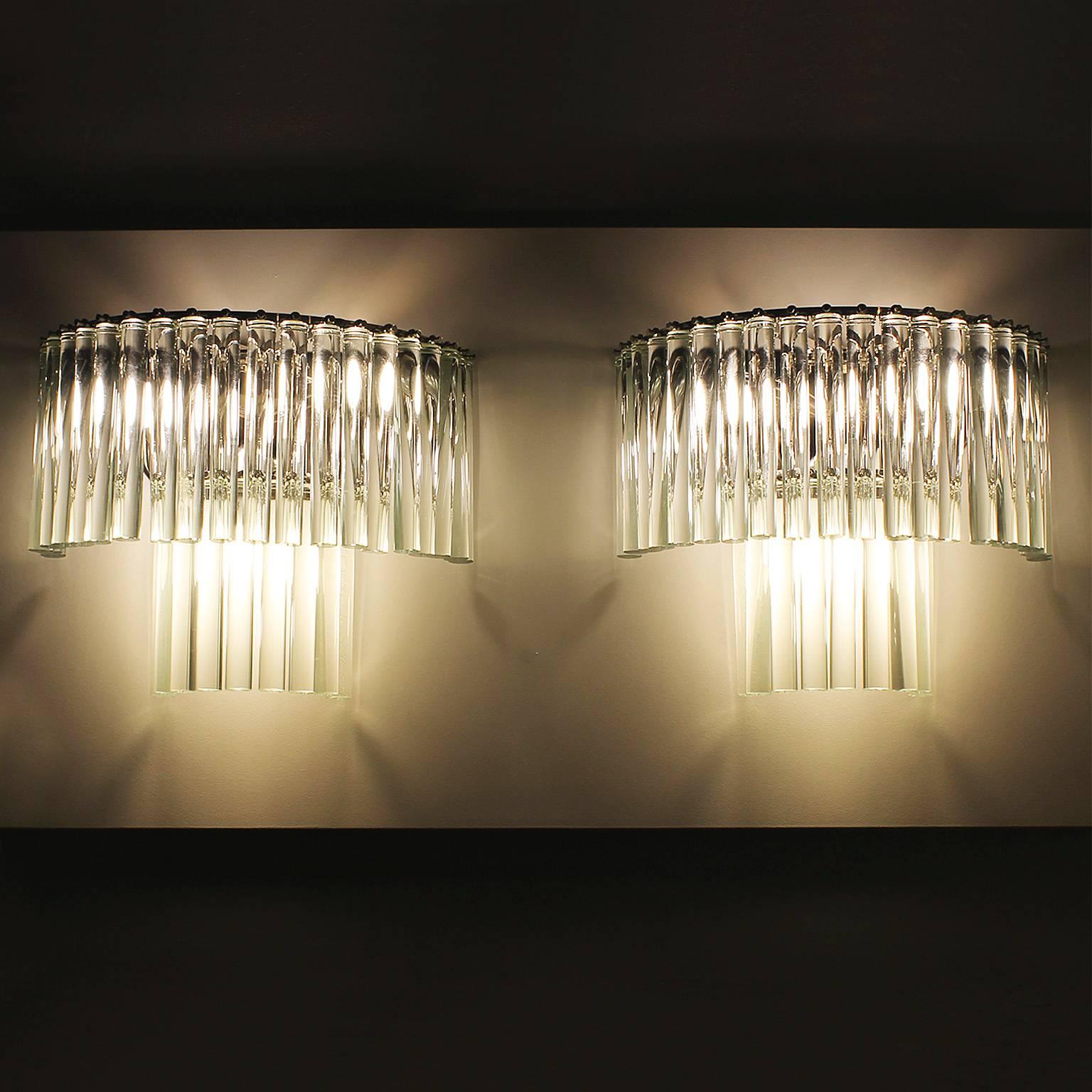 Mid-Century Modern Pair of italian wall lights from the 1960´s