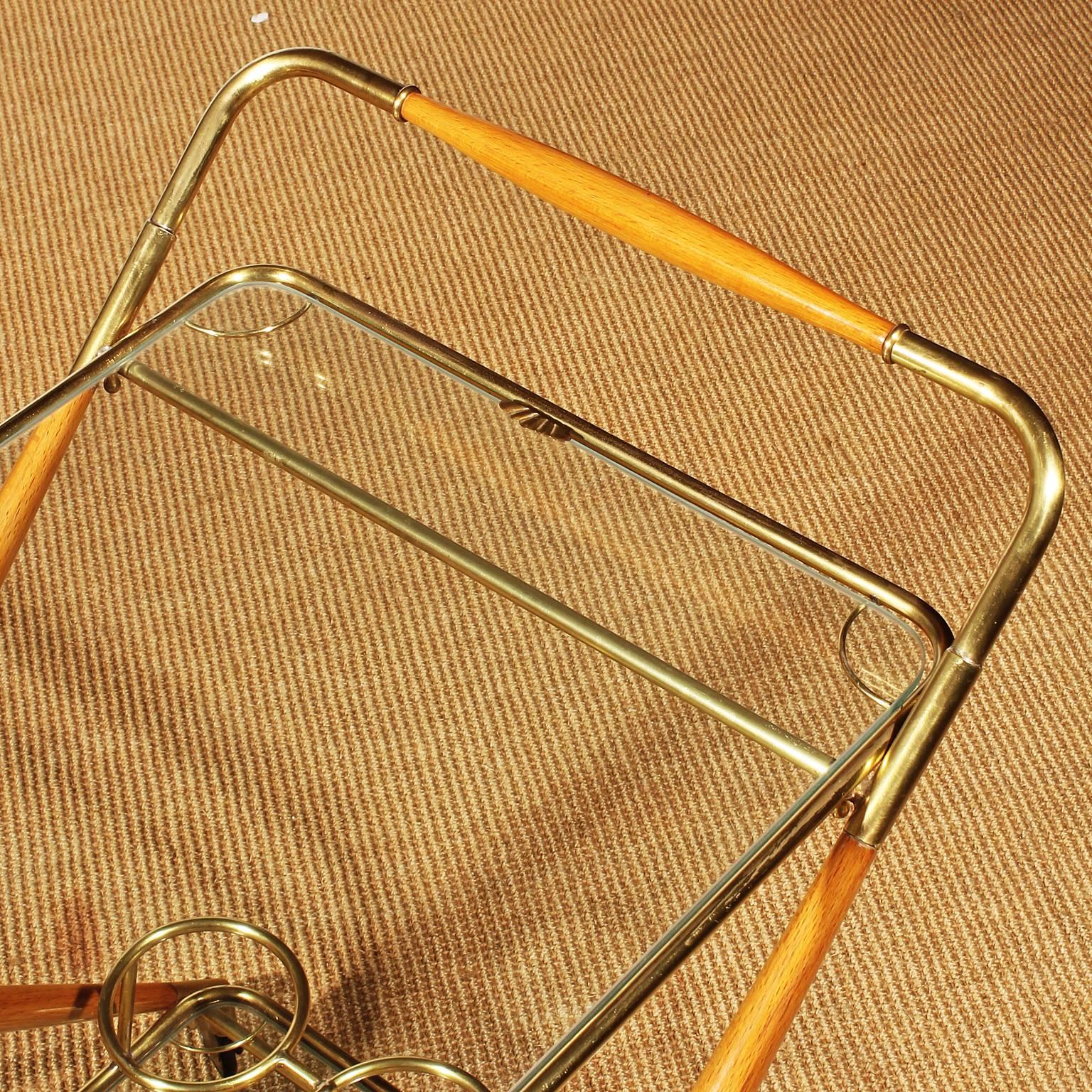 Italian Foldable Bar Cart from the 1950s 3