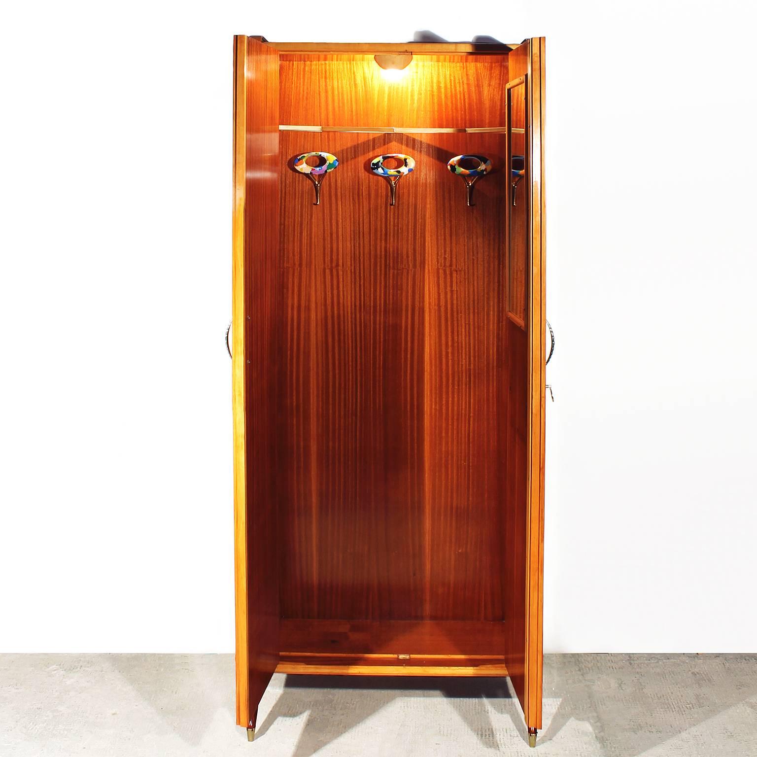 Mid-Century Modern Entrance Hall Wardrobe from the 1950s