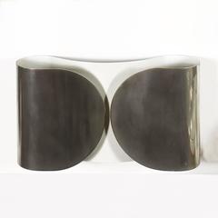 Pair of "Foglio" Wall Lights by Tobia Scarpa