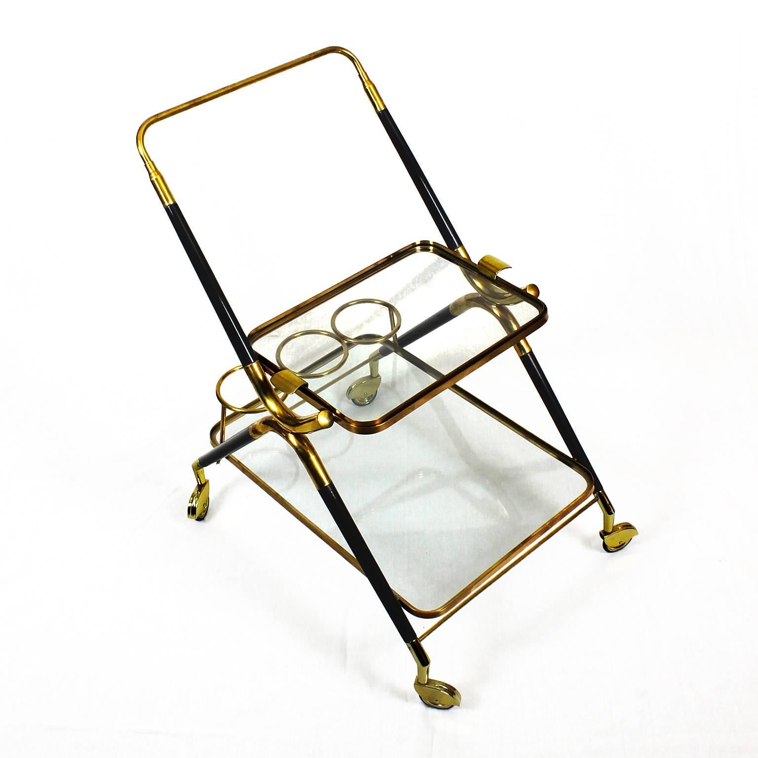 Small Bar Cart by Cesare Lacca In Excellent Condition In Girona, ES