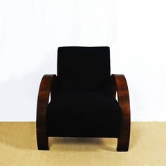 Art Deco Armchair Attributed to Ernesto Puppo