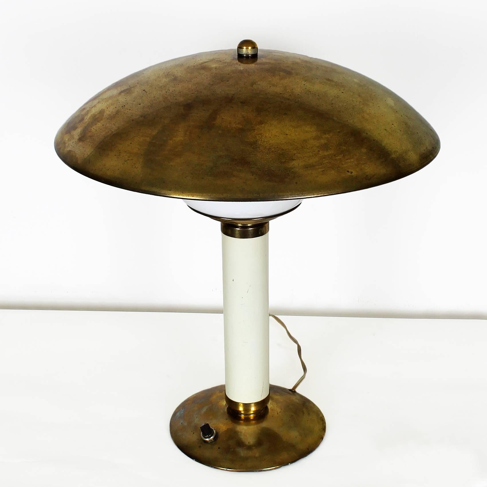 French Art Deco Table Lamp by Jumo