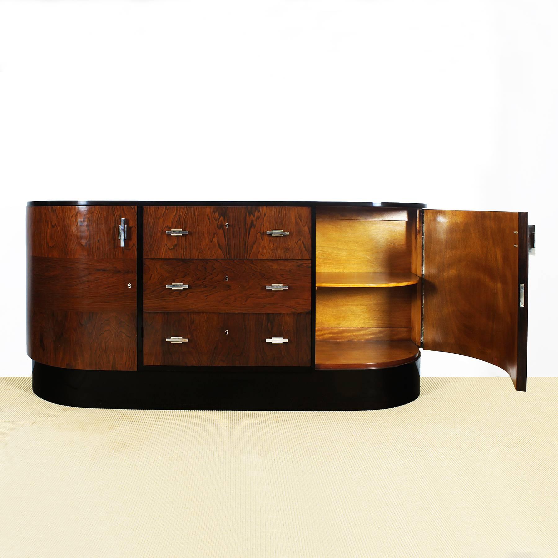 curved sideboard