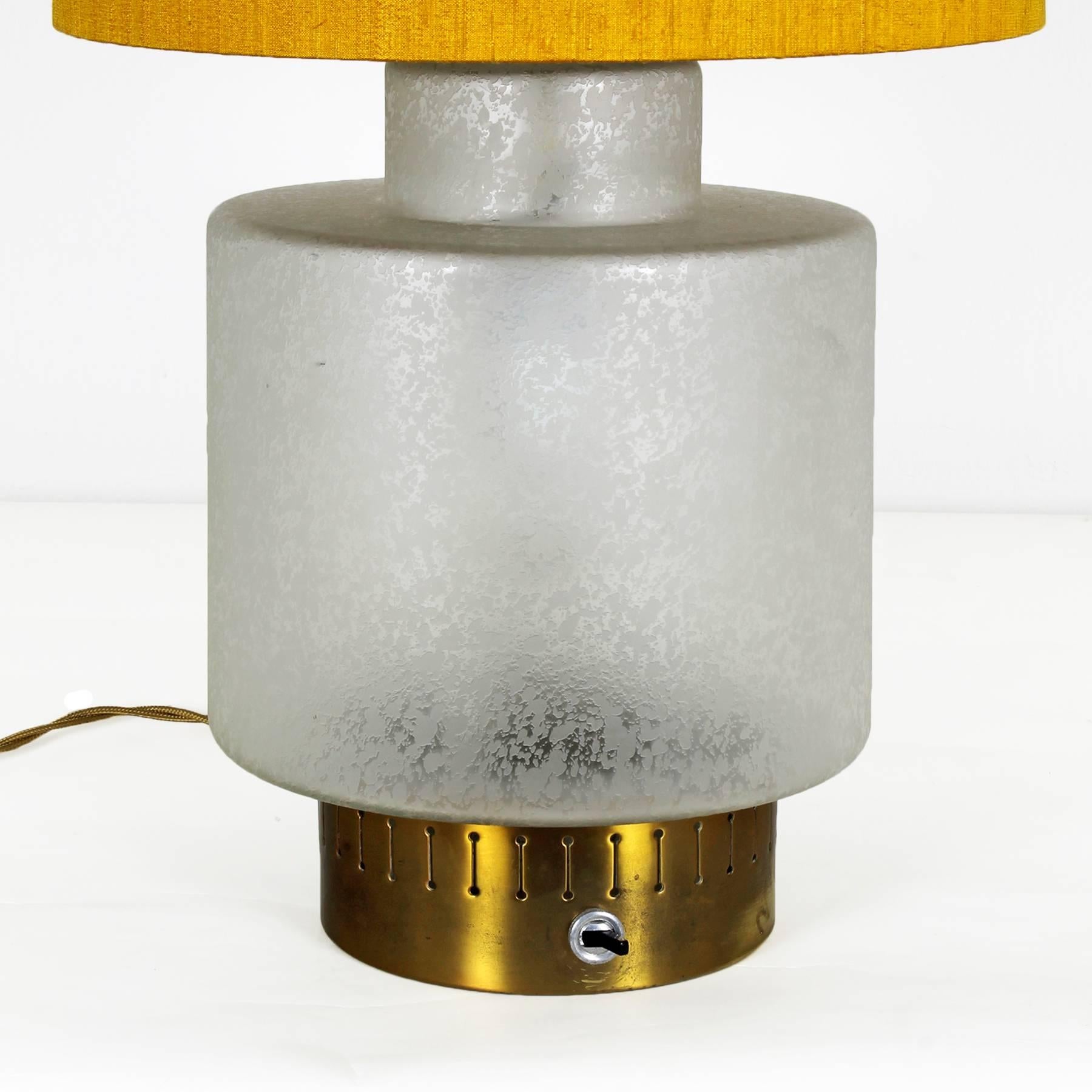 Mid-Century Modern Table Lamp by Seguso for Stilnovo