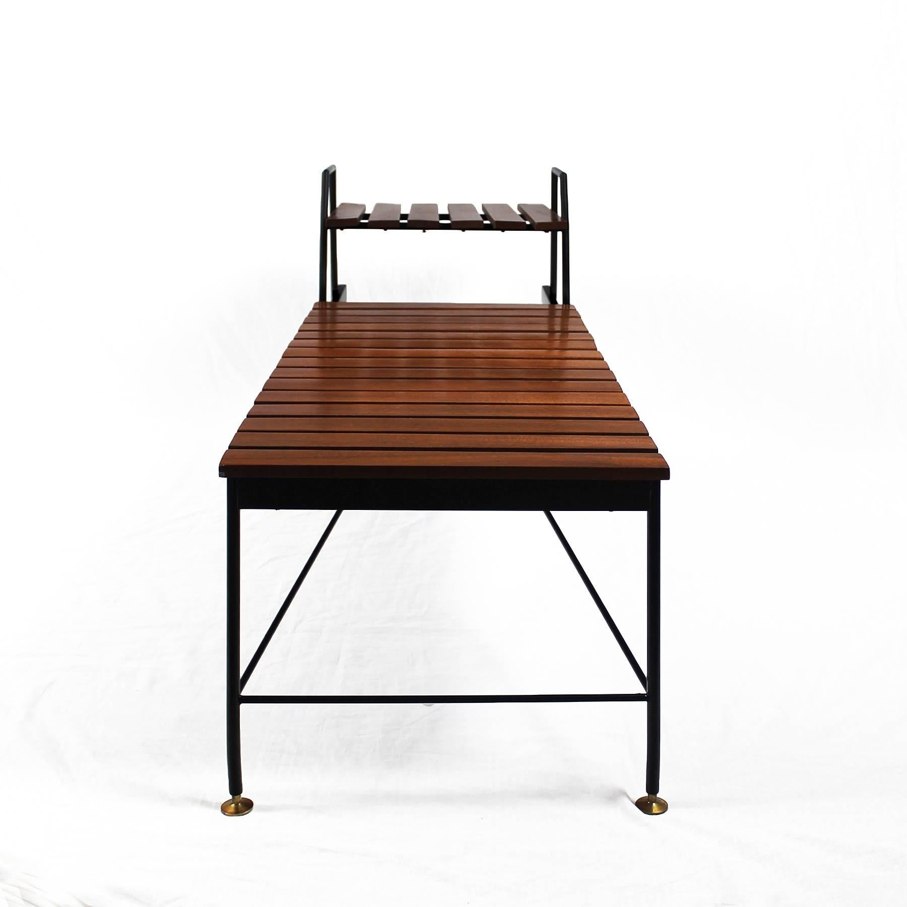 Mid-Century Modern Italian Bench-Table from the 1950s