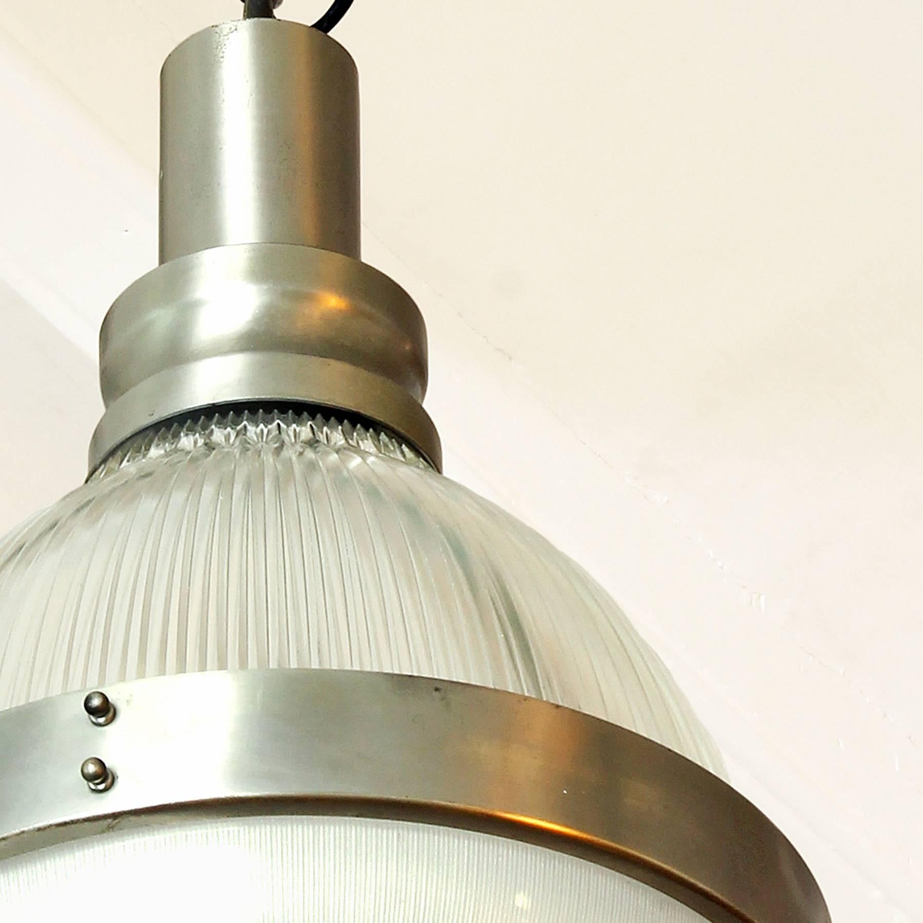 Plated 1960´s Lantern by Sergio Mazza for Artemide,  nickel-plated brass, glass-Italy 