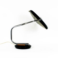 Mid-Century Modern Chrome-Plated Metal Desk Lamp by Fase - Spain
