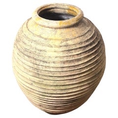 Greek 19th Century Terracotta Olive Oil Jar