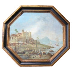 Rio de Janeiro Brazil Oil Painting, School of Johann Moritz Rugendas, c.1825