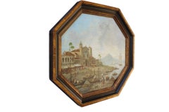 Rio de Janeiro Brazil Oil Painting, School of Johann Moritz Rugendas, c.1825