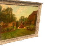 A Woman in the Garden at Limnerslease, Possibly Mary Seton Watts –