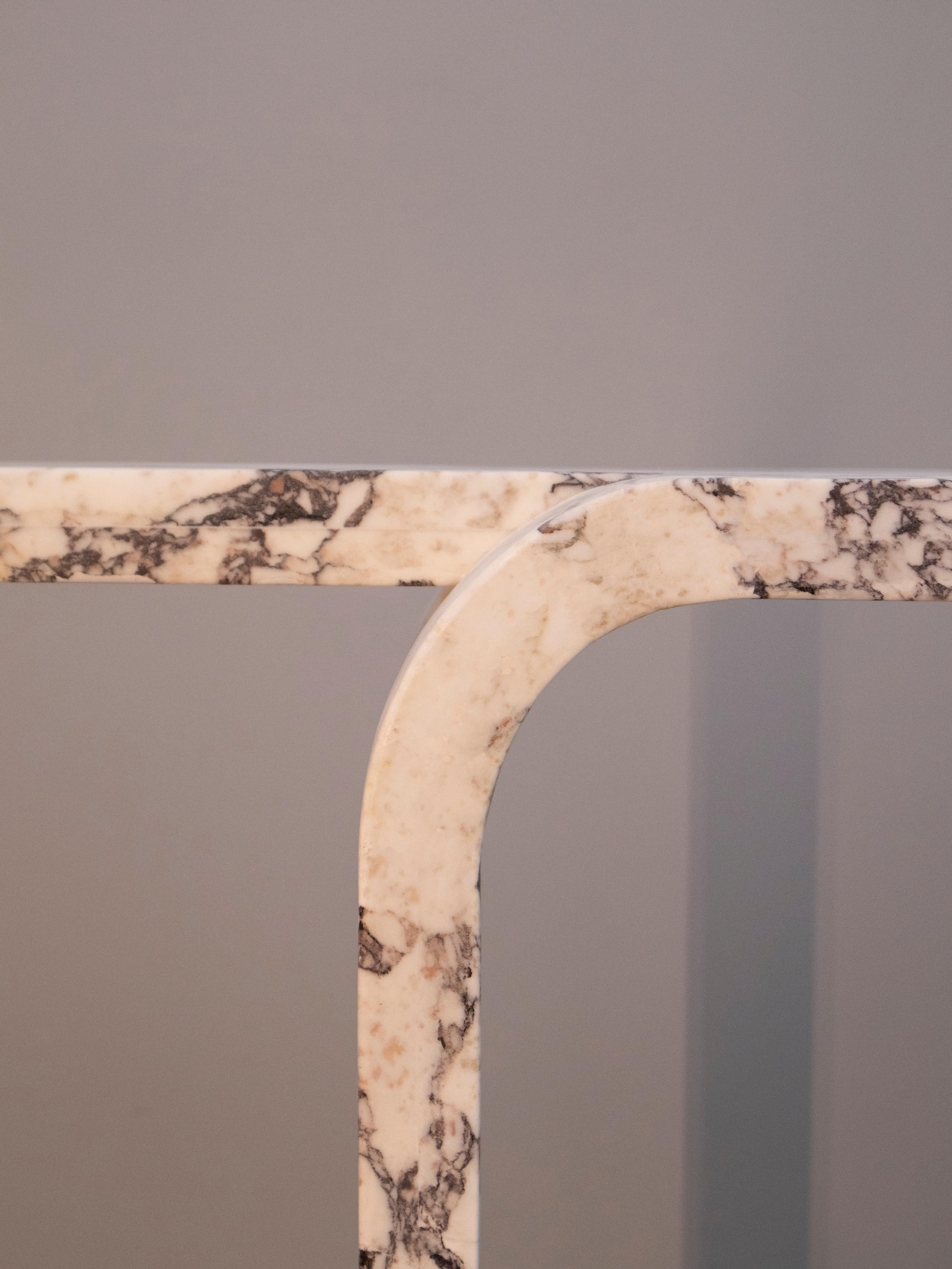Console en marbre Cut and Foldes par Serafini en vente 1