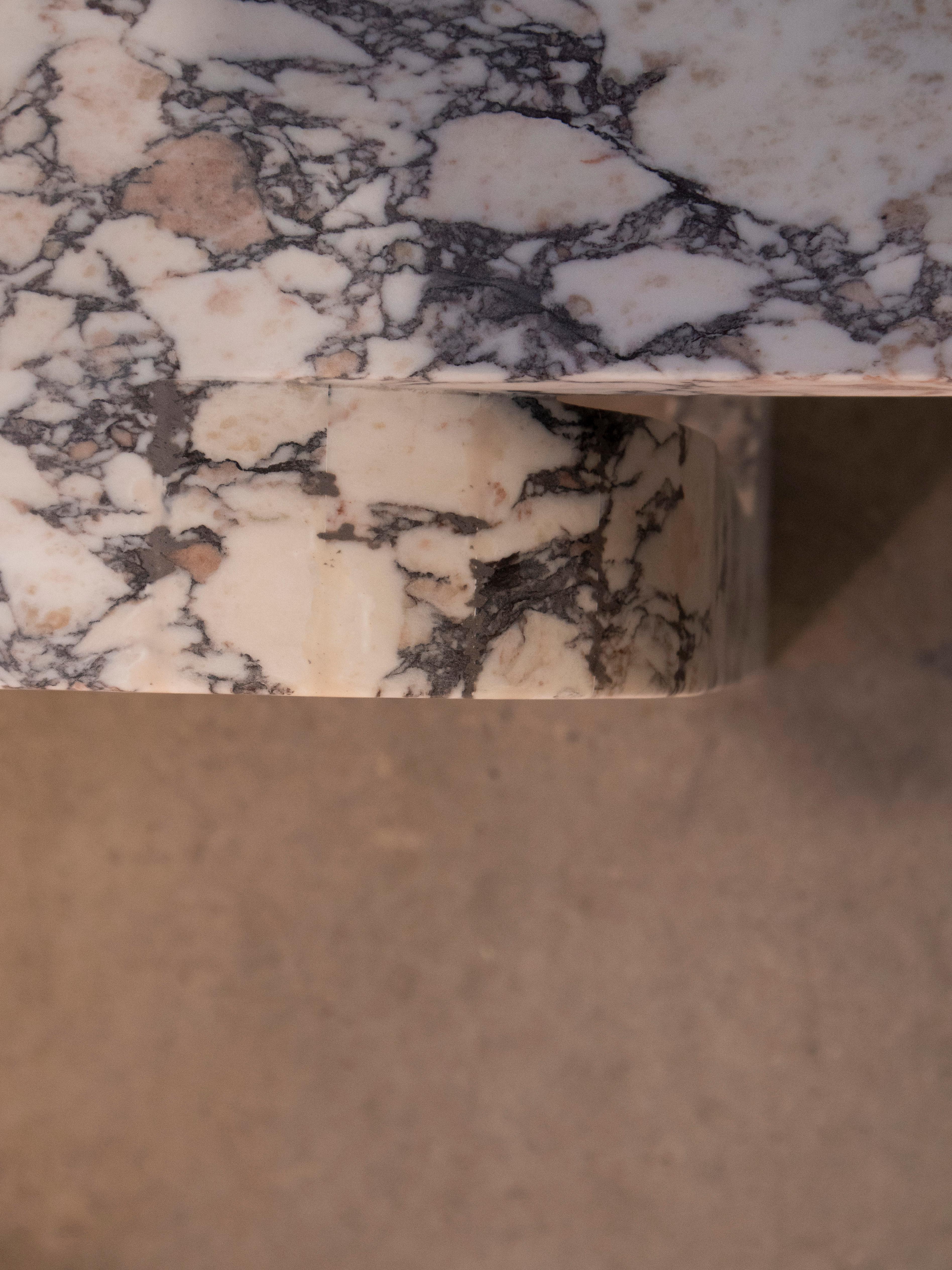 Console en marbre Cut and Foldes par Serafini en vente 2