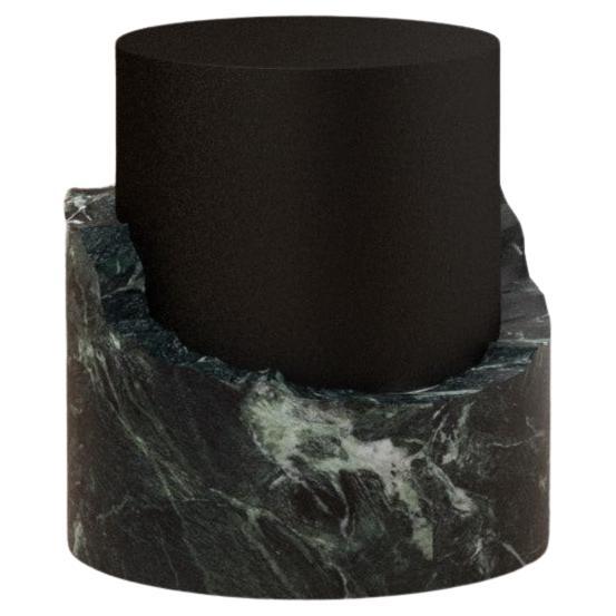 Verde Notte Betty Tabouret en marbre par Serafini