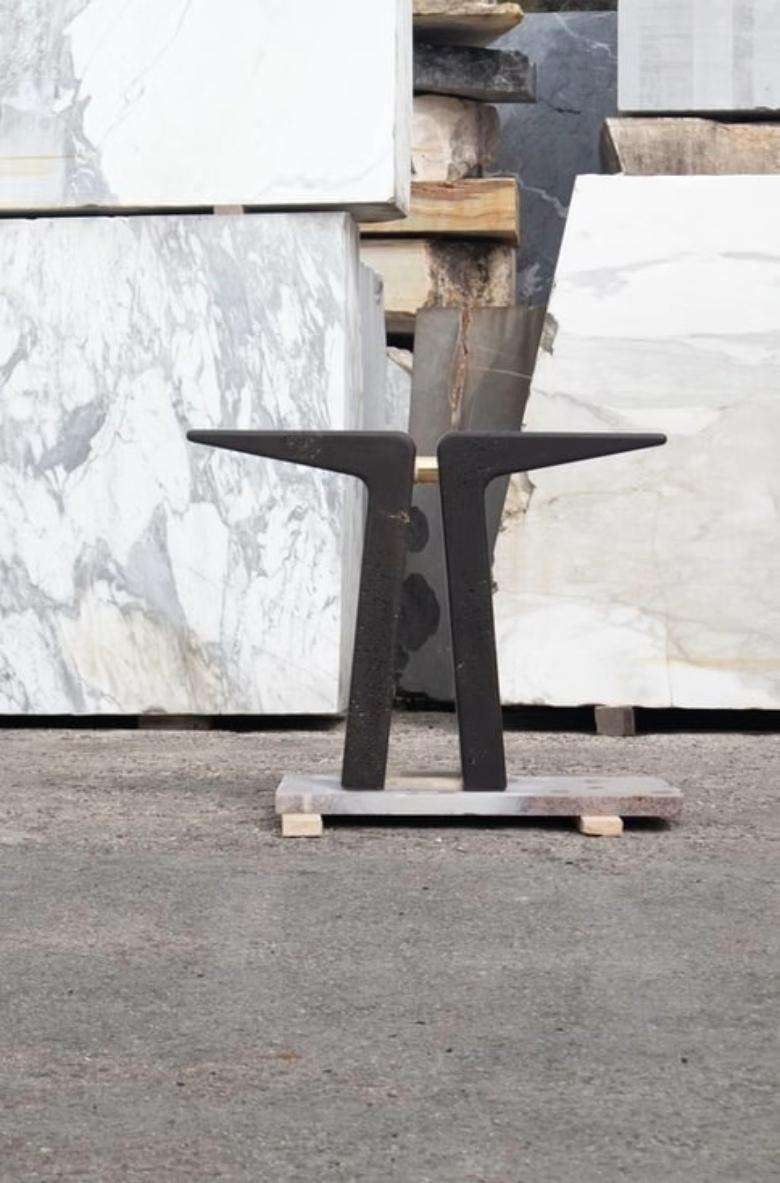 Moderne Console Wing en marbre par Serafini en vente