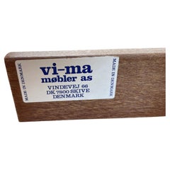 Danish Modern Teak Desk by Georg Petersens, 3 Drawers, 1960s