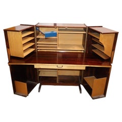 Mid century Danish Modern Desk in Rosewood Mummenthaler & Meier Magic Box
