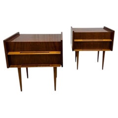 Pair of Mid-Century Modern nightstands by Edmond Spence