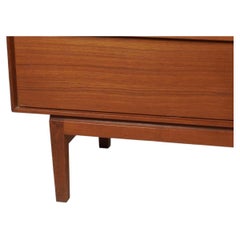 Pair of danish Modern 4 drawer teak Matching dressers Made in Denmark