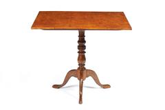 Swedish Square Side Table from 18th Century