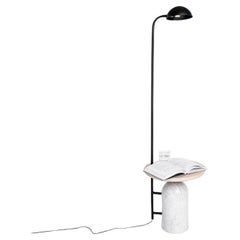 Menhir Floor Lamp in Beech Wood