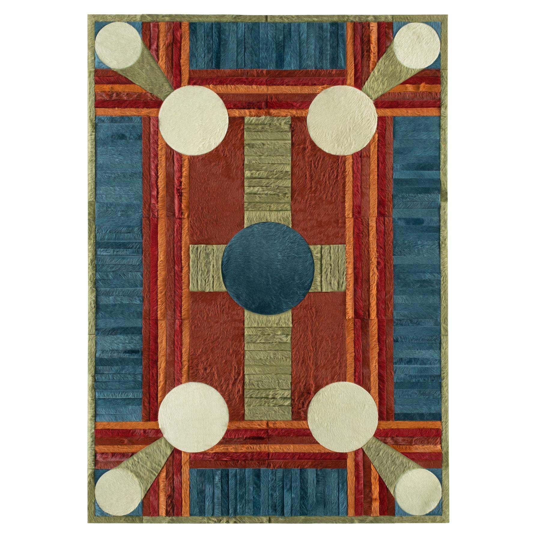 Tapis Hide par Douglas Friedman (10ft 10in x 7ft 8in)