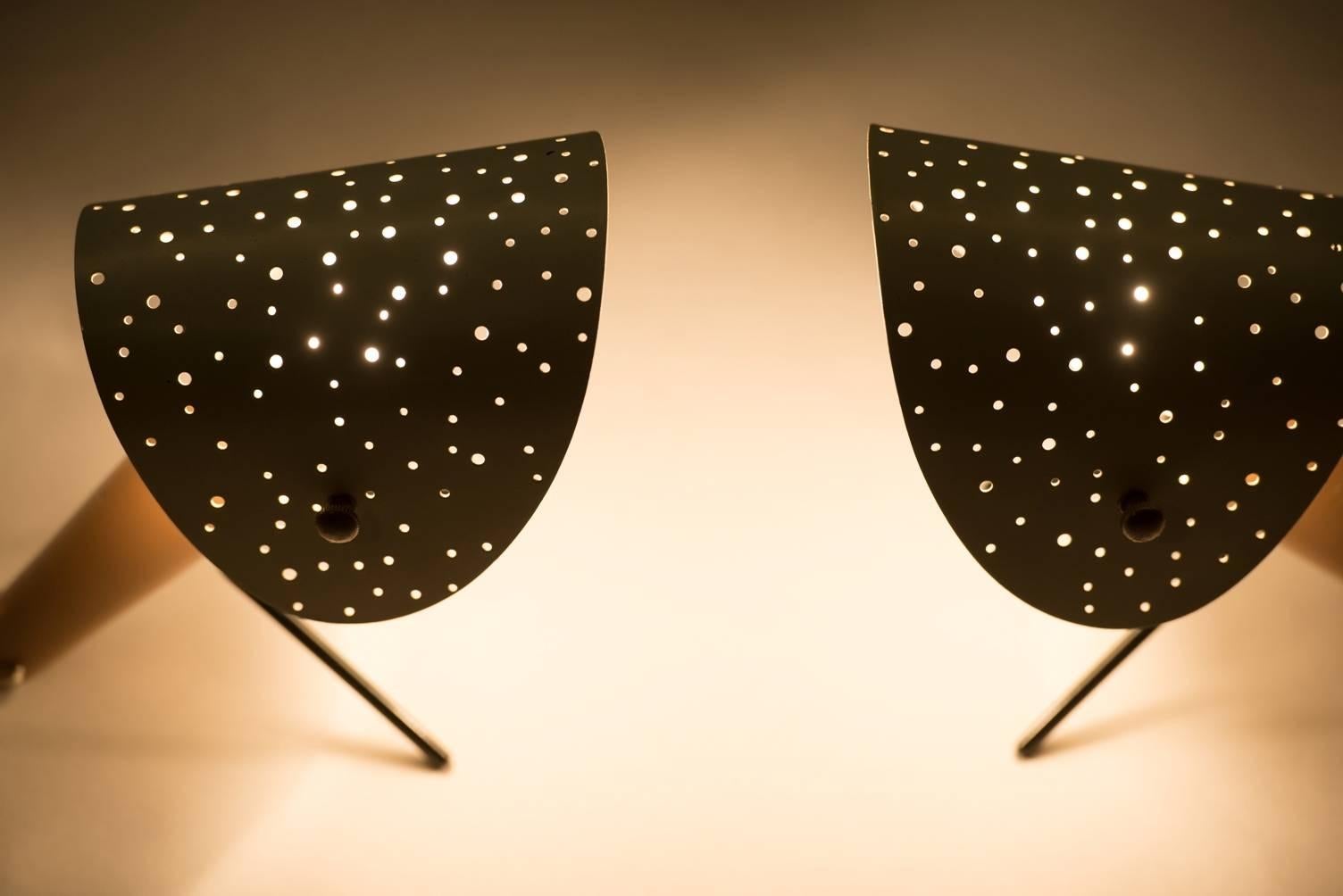German Ernst LGL Pair of Table Lamps for Egon Hillebrend For Sale