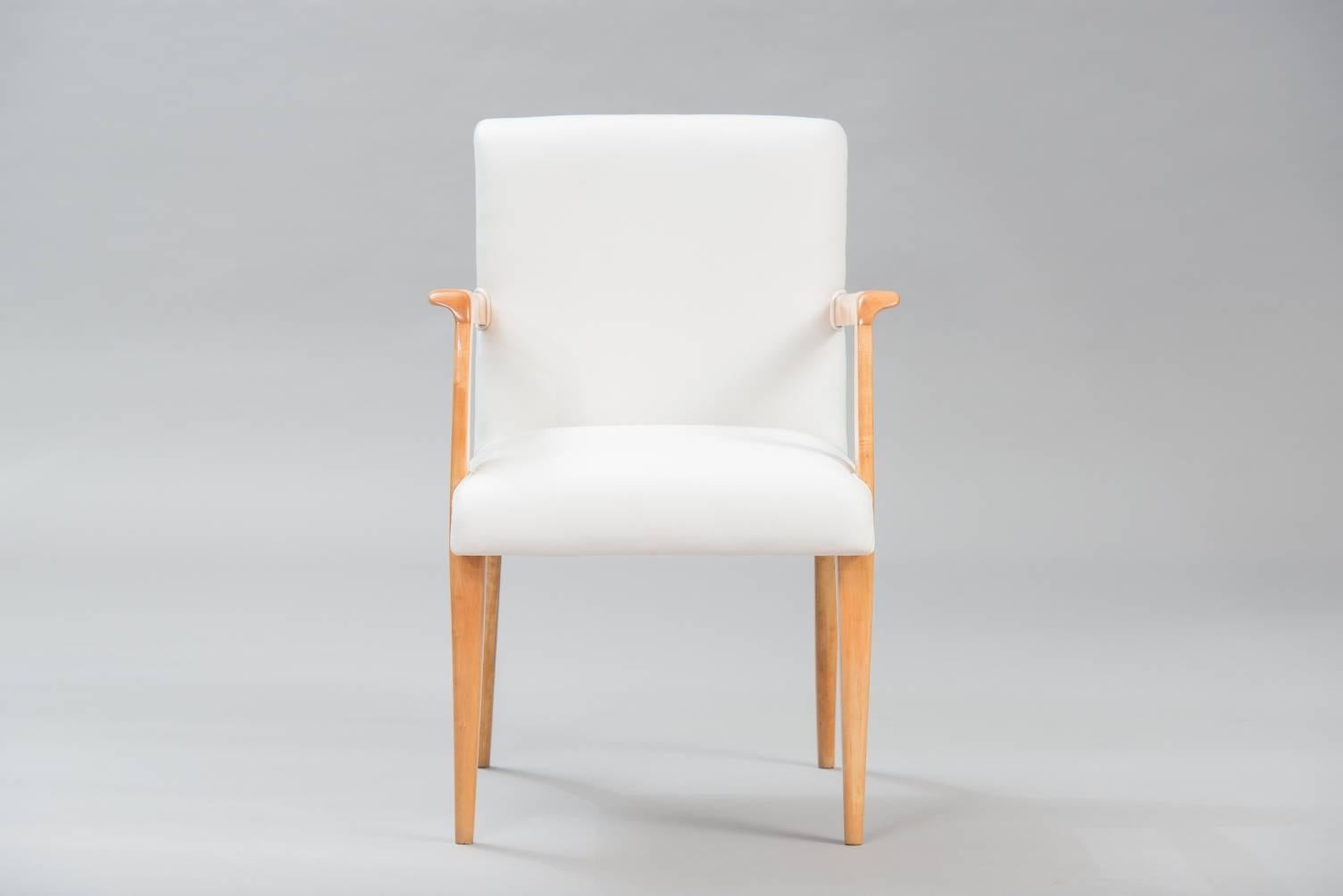 Art Deco Armchair Attributed to Guglielmo Ulrich For Sale