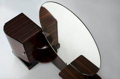Macassar Ebony Art Deco Vanity