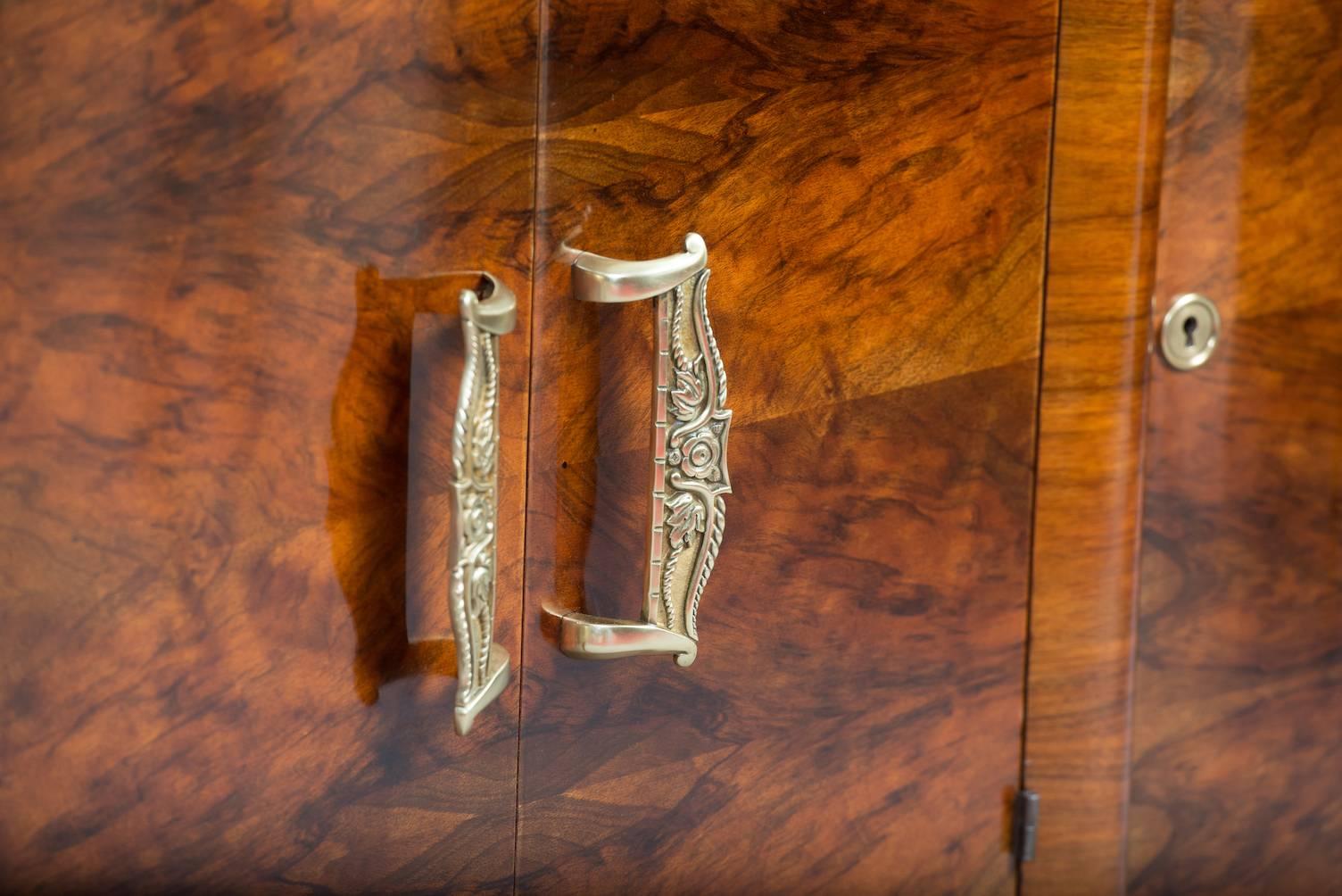 Varnished Art Deco Sideboard