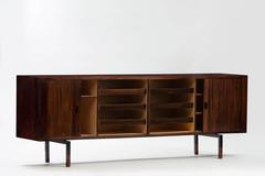 Rosewood roller shutter doors sideboard