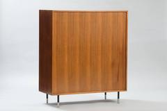 Italian Midcentury Teak Display Cabinet